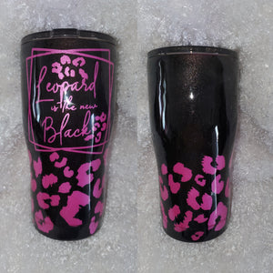 20oz curve leopard tumbler